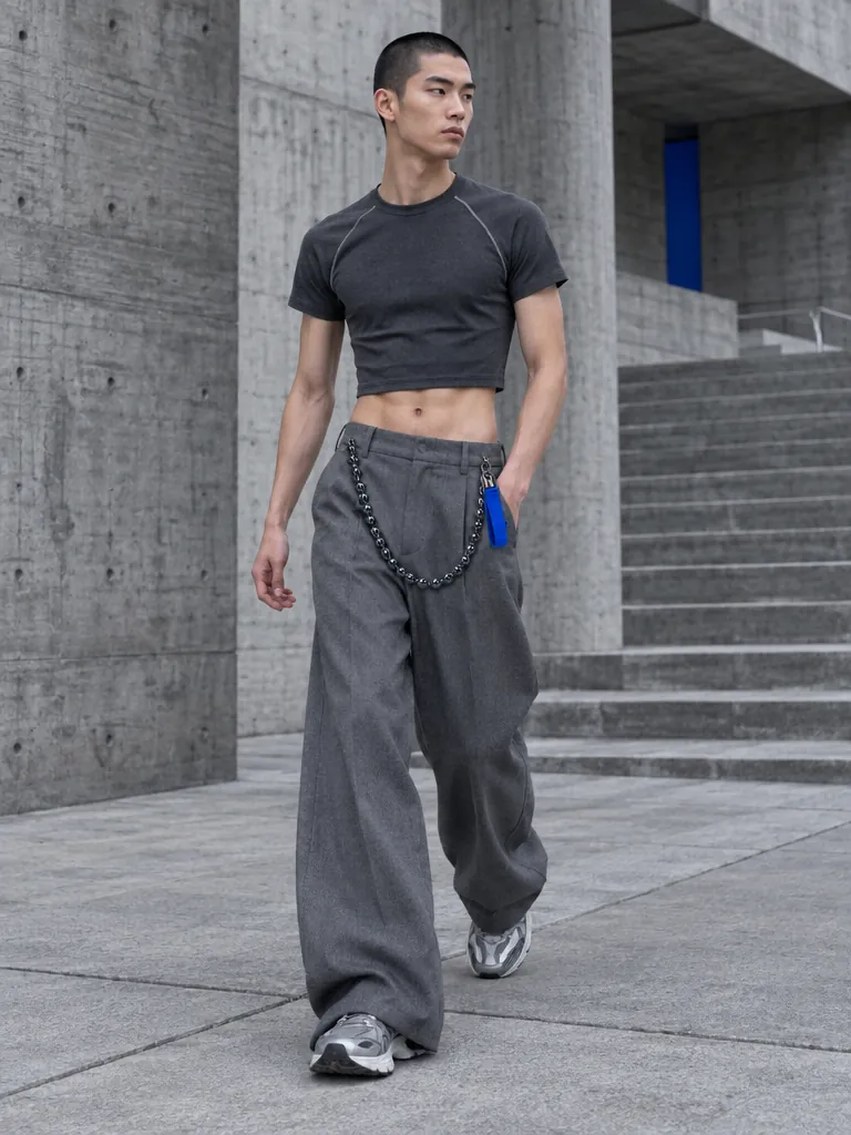 Ball Chain Waist Chain, worn