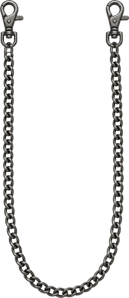 Belt-Loop Chain, forside, lagt fladt