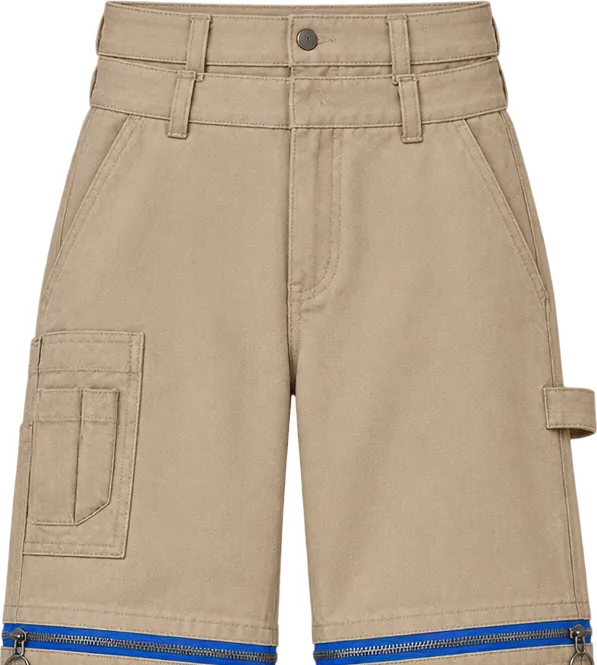 Carpenter Convertible Trouser, shortslængde, lynet af over knæet, lagt fladt