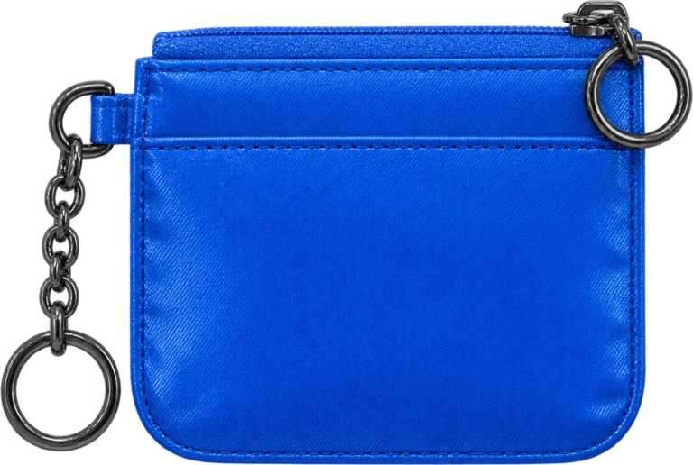 Chain Coin Pouch, front, laid flat