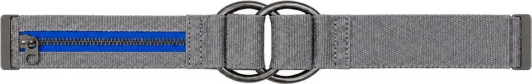 Double-Ring Belt, front, laid flat