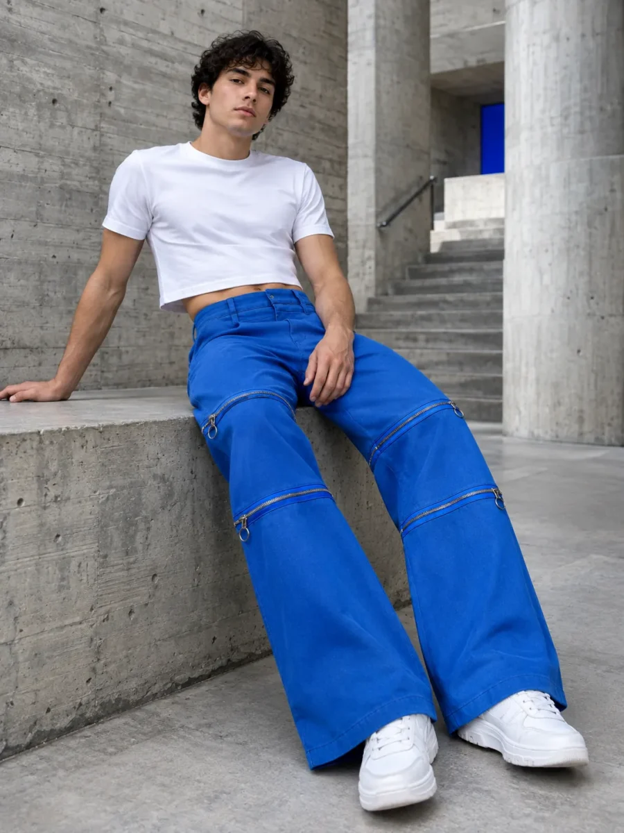 Electric Tri-Length Trouser, getragen