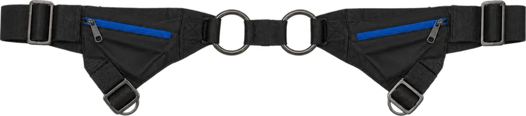 Harness Strap Belt, front, laid flat