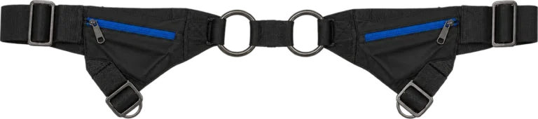 Harness Strap Belt, front, laid flat