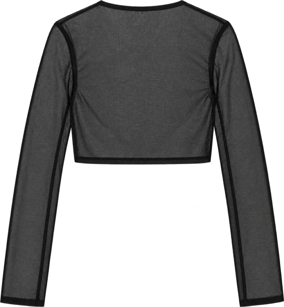 Mesh Layer Crop Top, set bagfra
