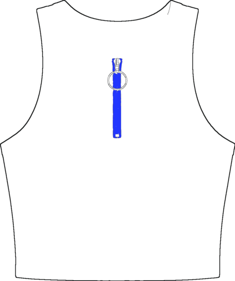 Ring-Pull Tank, technical line drawing