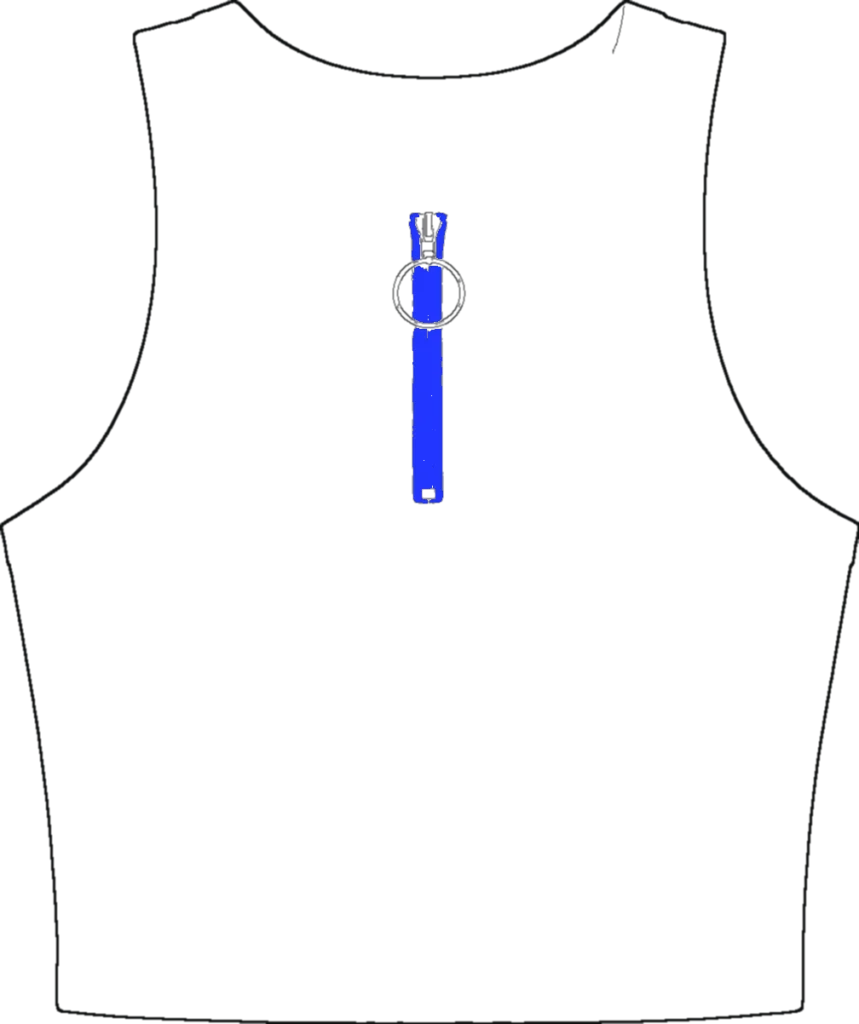 Ring-Pull Tank, teknisk stregtegning