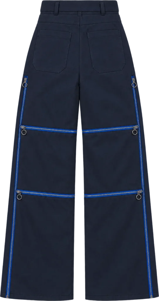 Side-Open Wide Trouser, set bagfra