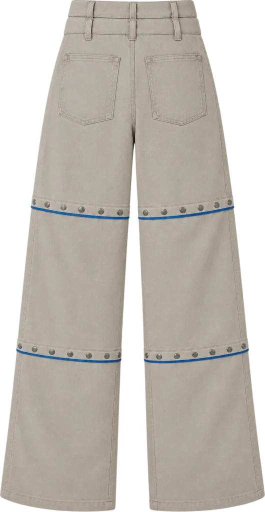 Snap-Line Wide Trouser, set bagfra