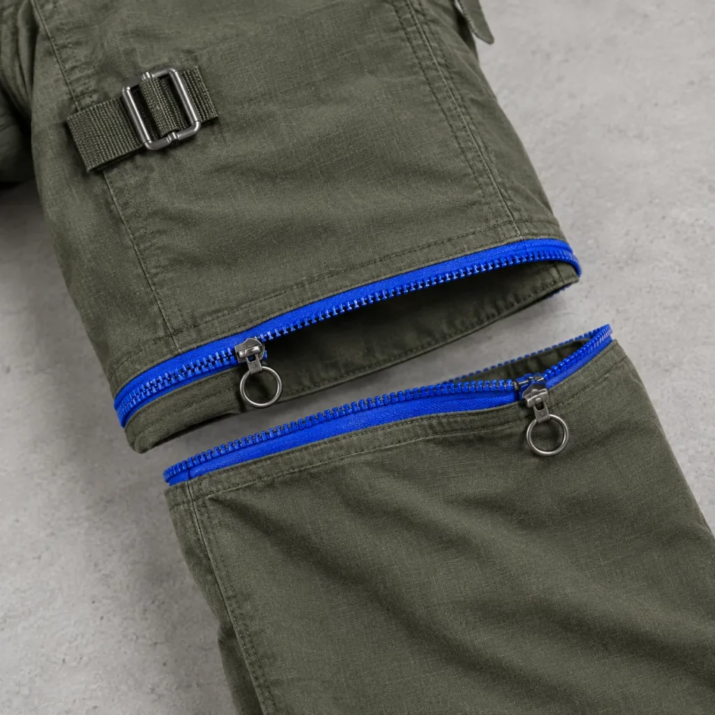 Strap Utility Convertible, Nahaufnahme der Metallteile