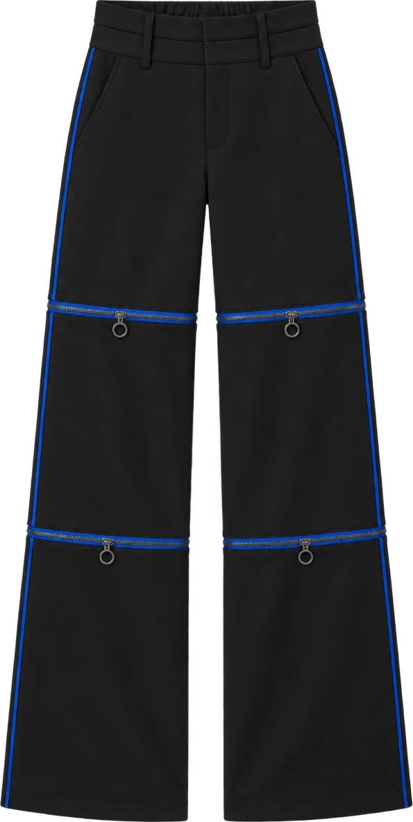 Track Convertible Trouser, long length, laid flat