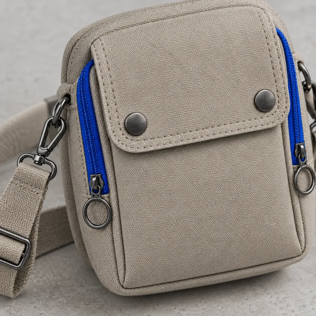 Utility Mini Bag, nærbillede af metaldelene