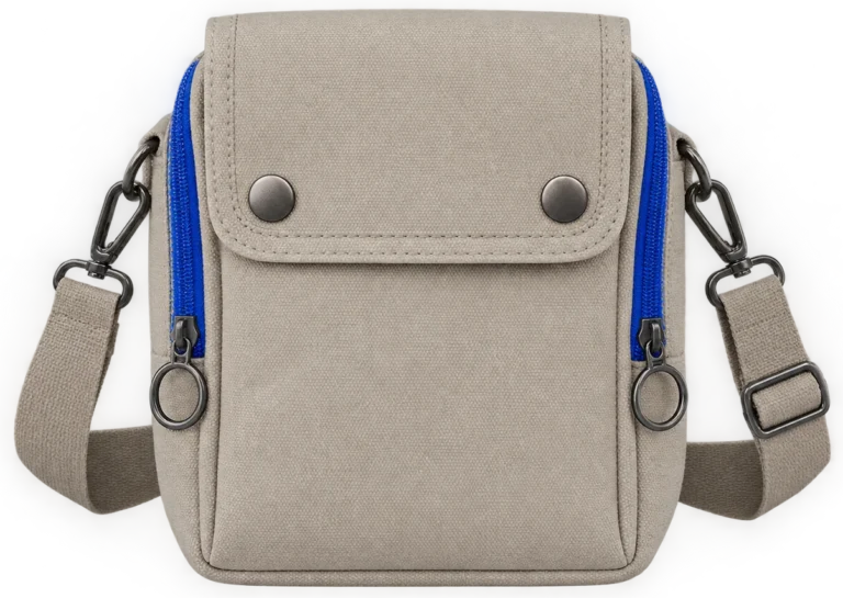 Utility Mini Bag, front, laid flat