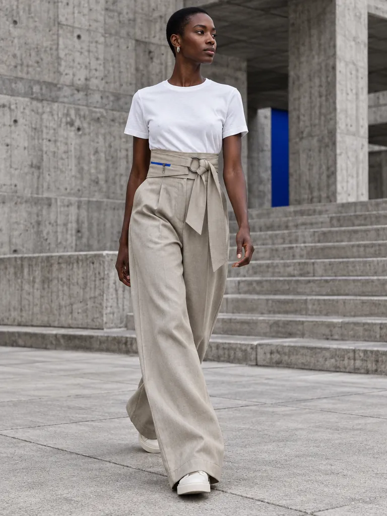 Wrap Waist Belt, worn